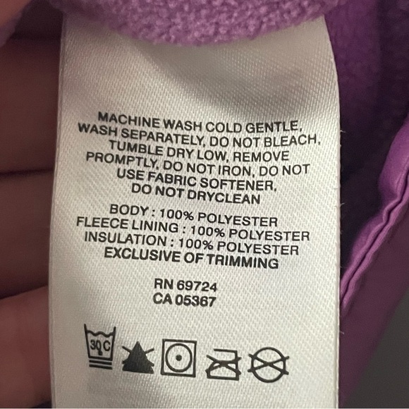 Columbia Fleece-Lined Vest - Medium Pink/Purple - Picture 6 of 9